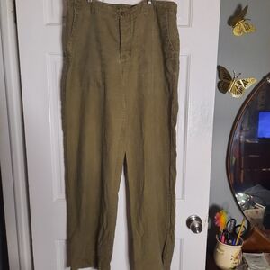 Vintage Patagonia Olive Green Womens Boot Cut Pants